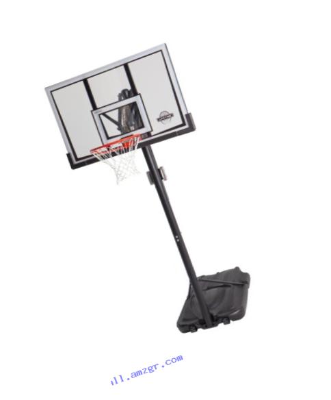 Lifetime 90061 Portable Basketball System, 52 Inch Shatterproof Backboard